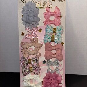 Sparkle My Universe Hair Clips Set 16 pc
